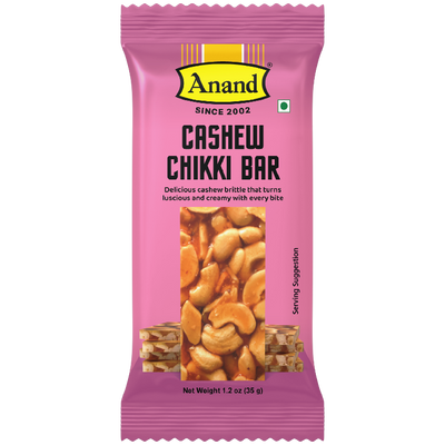 Anand Cashew Chikki Bar 35g