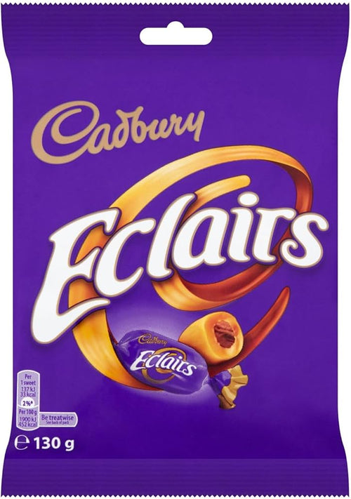 Cadbury Eclairs Candy Bag | 130g