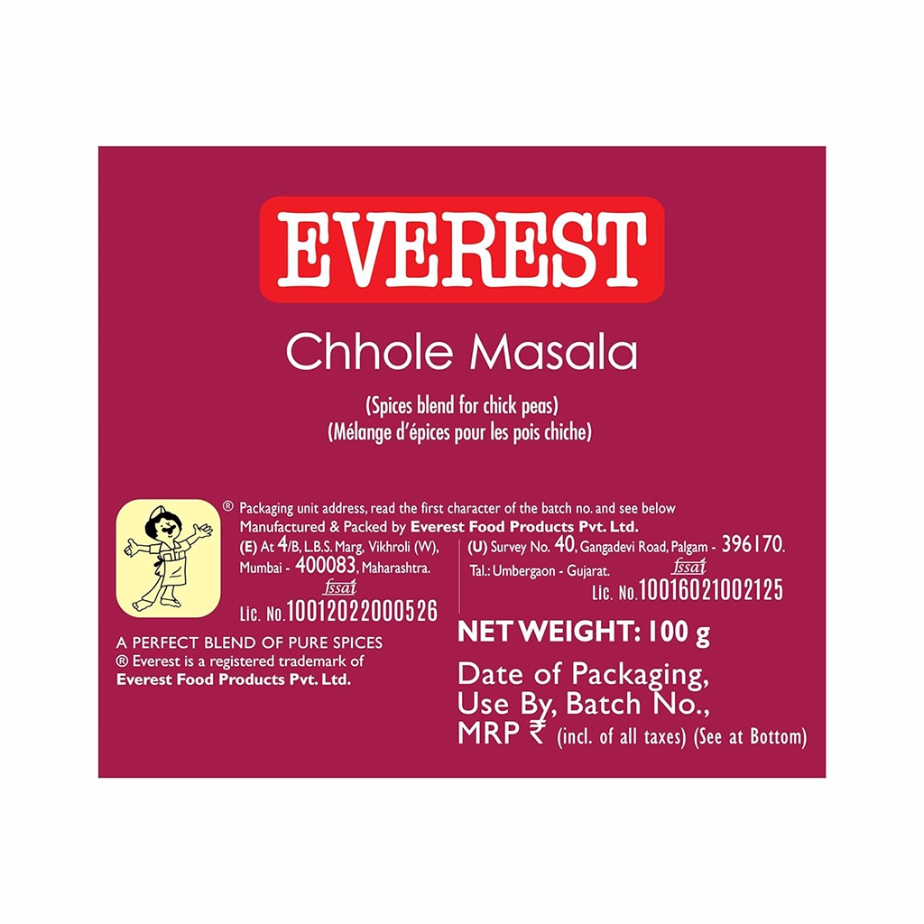 EVEREST CHOLE MASALA