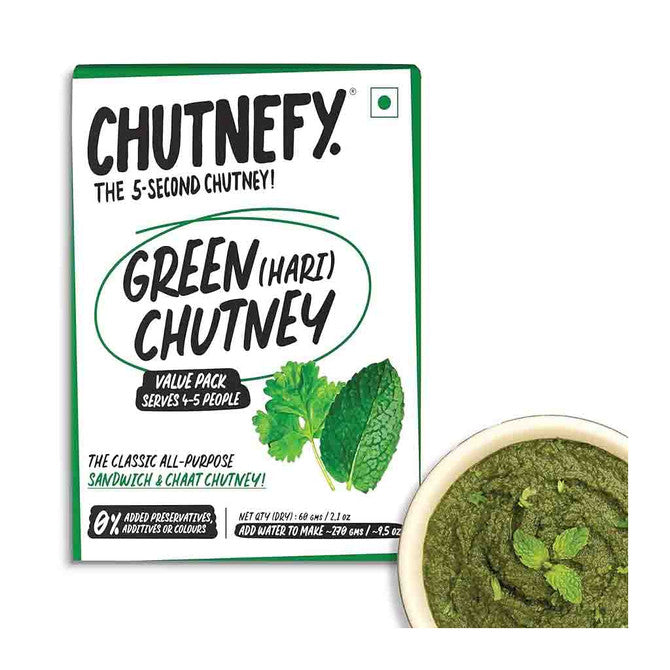 Chutnefy Green Chutney - 60g