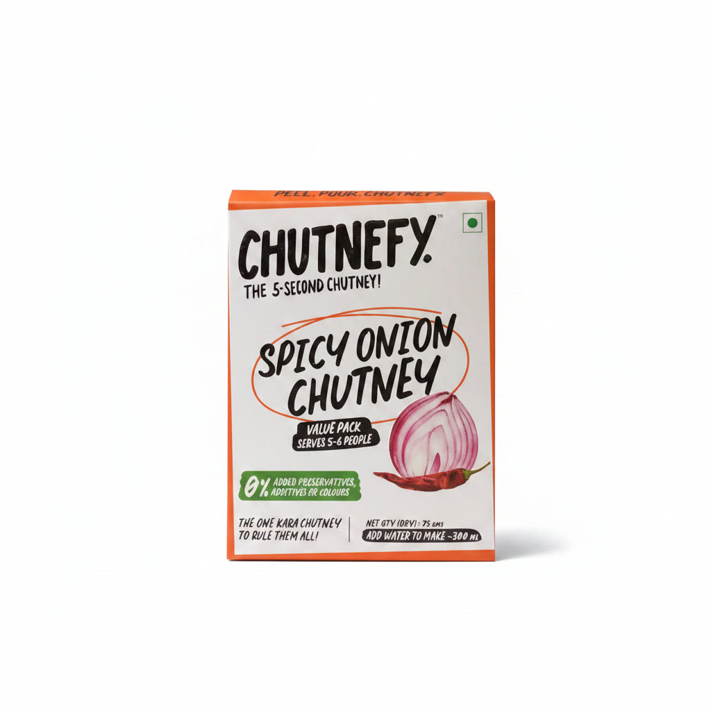 Chutnefy Spicy Onion Chutney - 75g