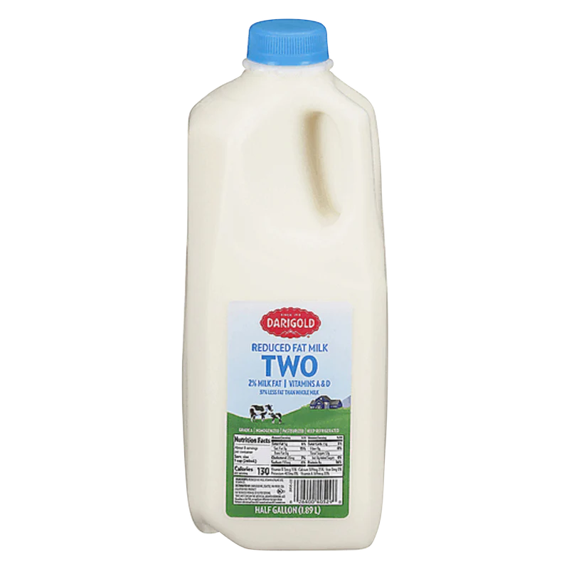 Darigold Milk 2% - 1/2gl