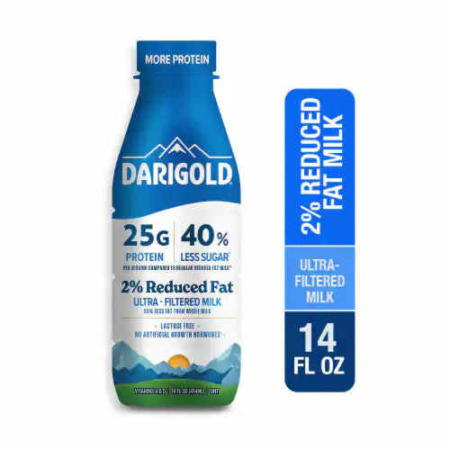 Darigold Reduce Fat 2% Milk Ultra High Temperature - 14oz