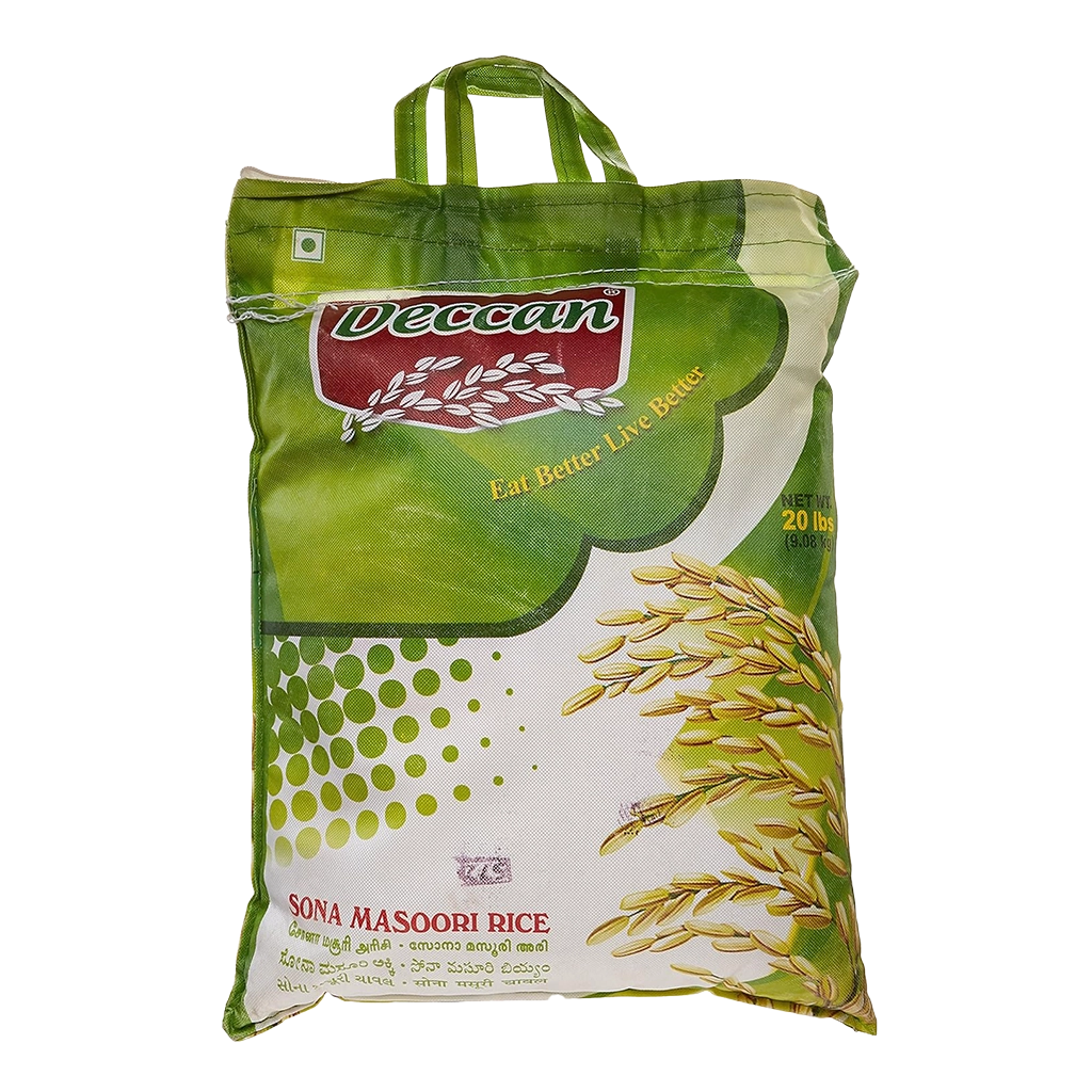 Deccan, Sona Masoori Rice 20 lb