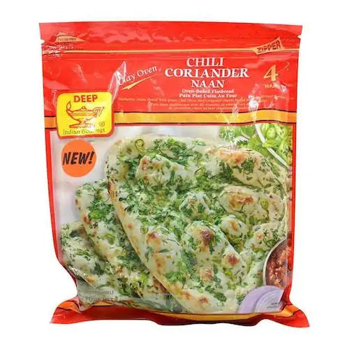 Deep Chilli Corainder Naan FRZ - 316g