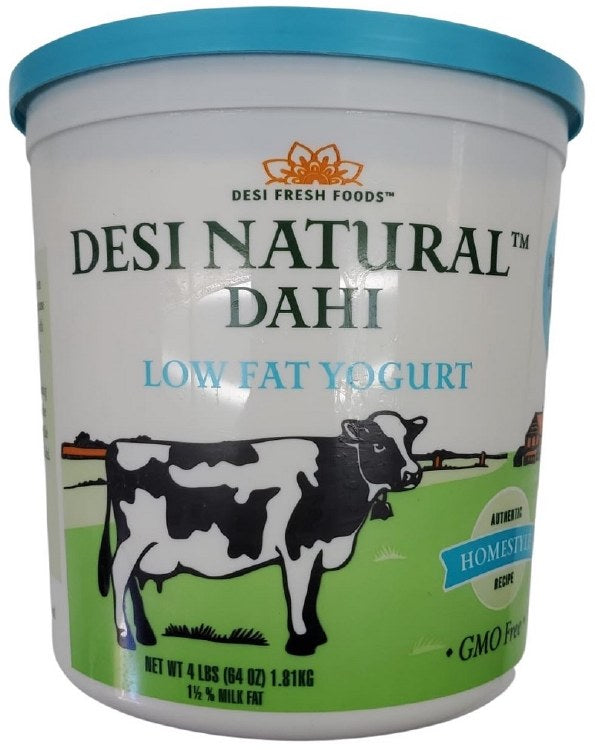 Desi Natural Low Fat Yogurt - 4lb