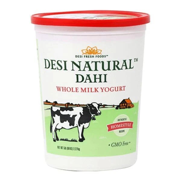 Desi Natural Whole Milk Yogurt - 4lb