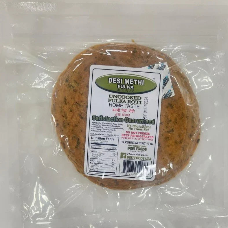 Desi Uncooked Fulka Methi - 12pcs