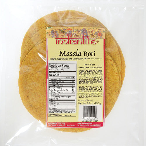 Desi Uncooked Fulka Roti - 18pcs