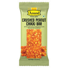 Anand Crushed Peanut Chikki Bar 40g