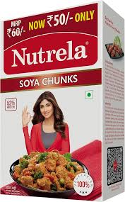 NUTRELLA SOYA CHUNKS 200g