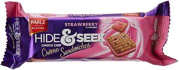 HIDE & SEEK Fab! Strawberry | Parle 112g