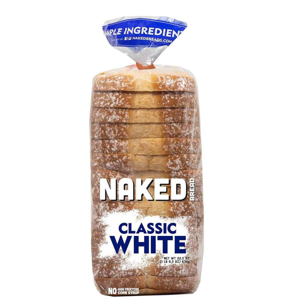 Franz Naked Classic White Bread - 638g