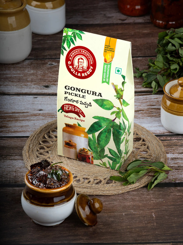 G Pulla Reddy Gongura Pickle - 300g