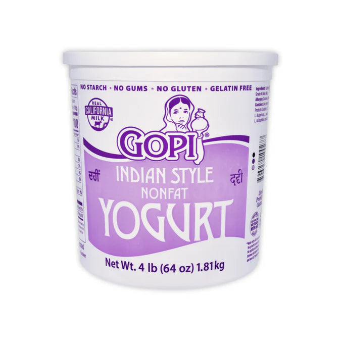 Gopi Yogurt Non Fat - 4lb