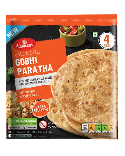 Haldirams Gobhi Paratha FRZ - 400g*4