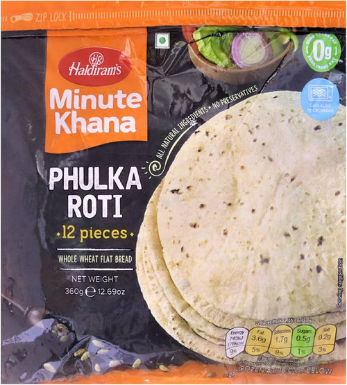 Haldirams Phulka Roti FRZ - 360g*12