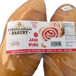 Iyengaran Bakery Jam Buns Eggless - 2pcs