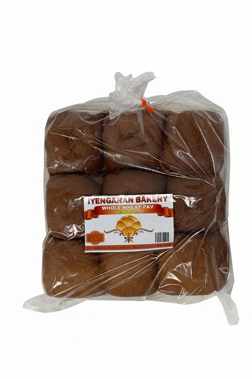 Iyengaran Bakery Whole Wheat Pav Eggless - EA