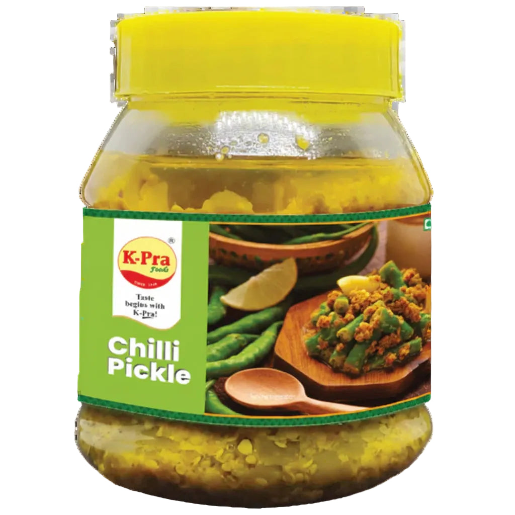 Kpra Foods Green Chilli Pickle - 300g