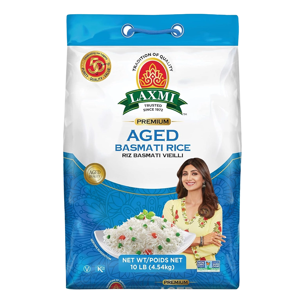 LAXMI AGED BASMATI RICE 10 lb