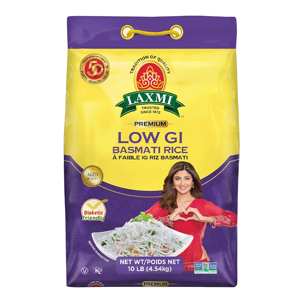 LAXMI LOW GI BASMATI RICE 10 lb