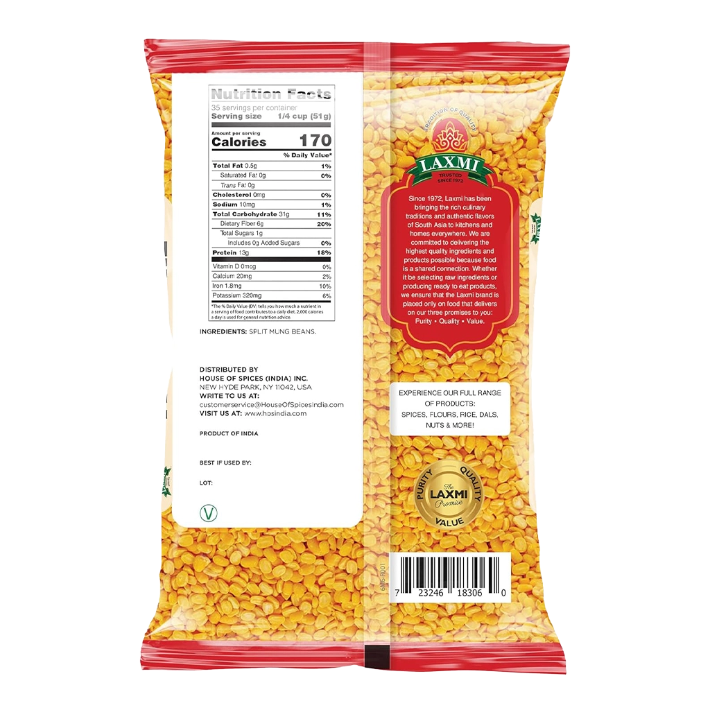LAXMI MOONG DAL 2 lb