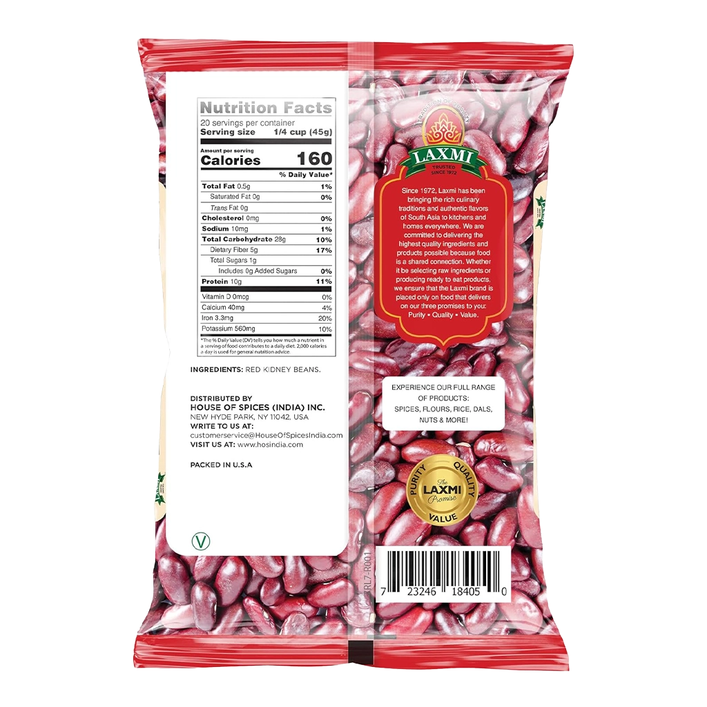 LAXMI RED KIDNEY BEAN LIGHT 2 lb