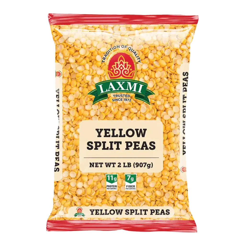 LAXMI YELLOW SPLIT PEAS 2 lb