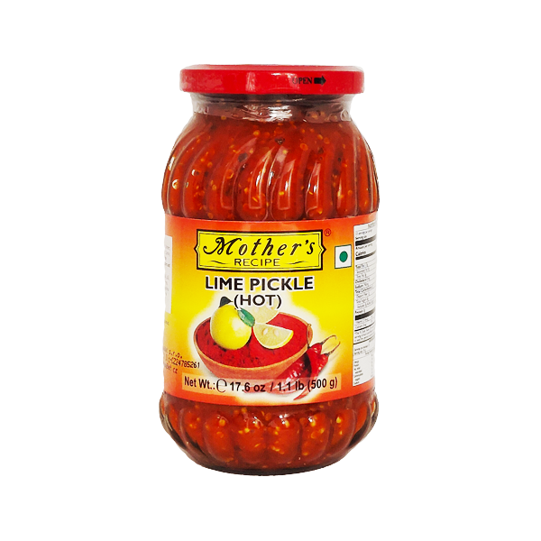 Mothers Recipe Lime Pickle Hot - 500g