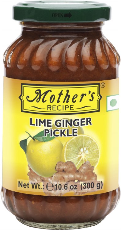Mothers Recipe Lime Ginger Pickle - 300g