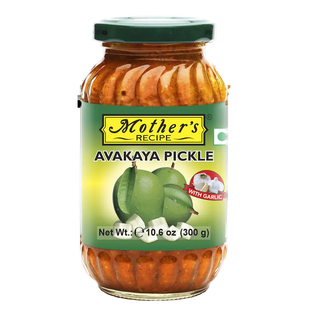 Mothers Recipe Avakaya Pickle With Garlic - 300g
