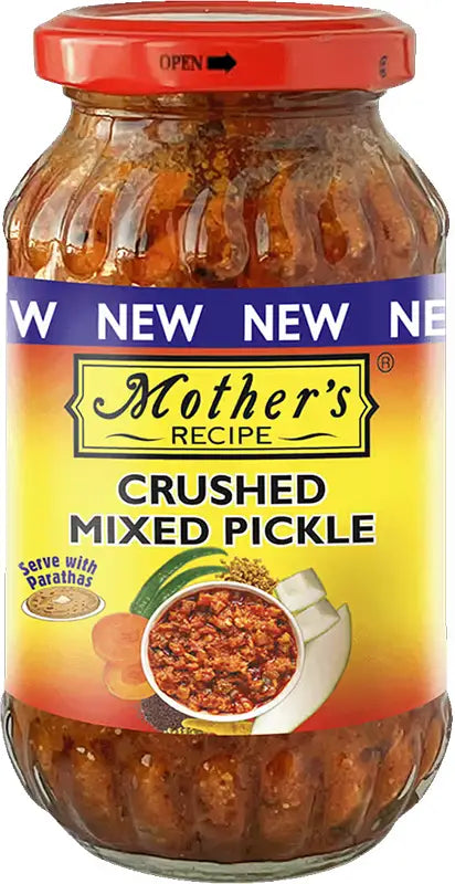 Mothers Recipe Crushed Mixed Pickle - 500g