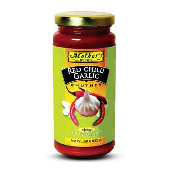 Mothers Recipe Red Chilli Garlic Chutney - 250g