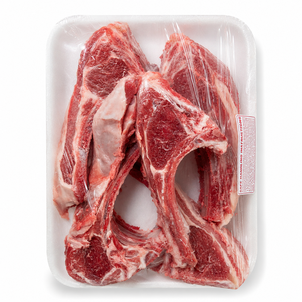 Halal Mutton Chops - Lb