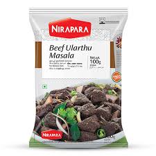 Nirapara Beef Ularthu Masala 100g
