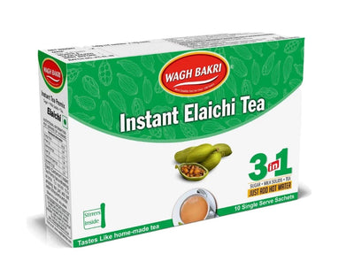 WAGH BAKRI | 3 in 1 Instant Cardamom Tea | 10 Bags | 140g