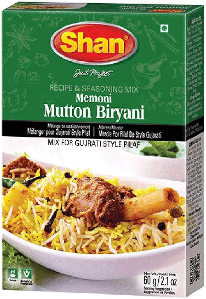 SHAN MUTTON BIRIYANI MASALA 60g
