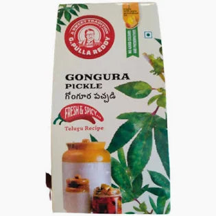 G Pulla Reddy Gongura Pickle With Garlic