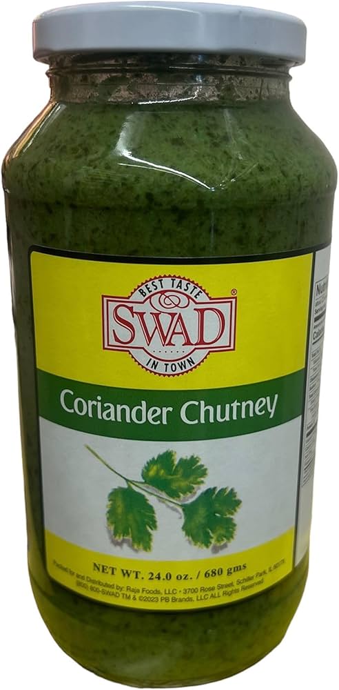 SWAD CORIANDER CHUTNEY 680g