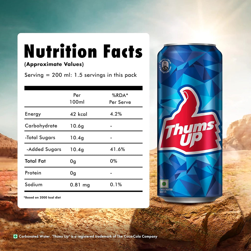 THUMS UP 10 Oz