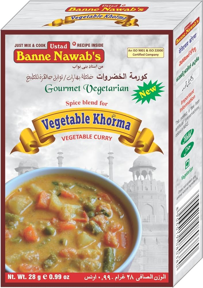Ustad's Vegetable Khorma Masala 28g