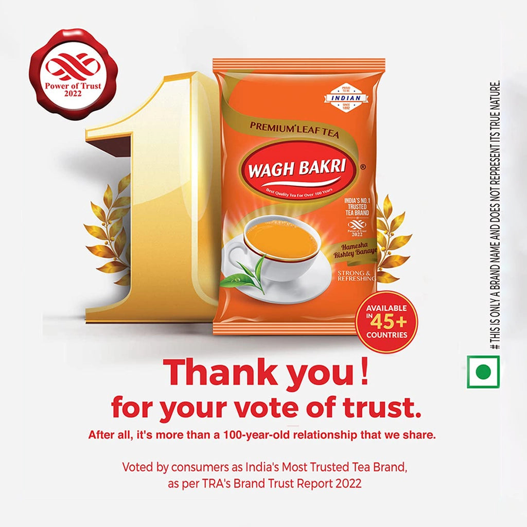 WAGH BAKRI TEA 1 KG Pack